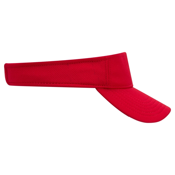 Cool Comfort Polyester Mesh Sun Visor - Cool Comfort Polyester Mesh Sun Visor - Image 12 of 30