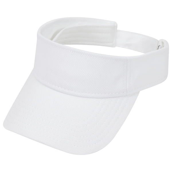 Cool Comfort Polyester Mesh Sun Visor - Cool Comfort Polyester Mesh Sun Visor - Image 28 of 30