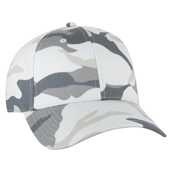 Camouflage Cotton Blend Twill 6 Panel Baseball Cap - Camouflage Cotton Blend Twill 6 Panel Baseball Cap - Image 8 of 119