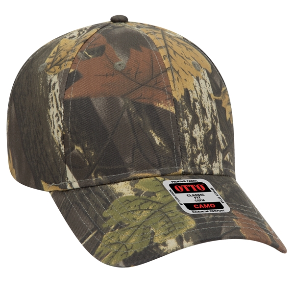 Camouflage Cotton Blend Twill 6 Panel Baseball Cap - Camouflage Cotton Blend Twill 6 Panel Baseball Cap - Image 16 of 119