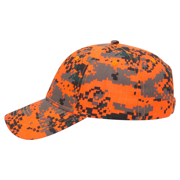 Camouflage Cotton Blend Twill 6 Panel Baseball Cap - Camouflage Cotton Blend Twill 6 Panel Baseball Cap - Image 30 of 119