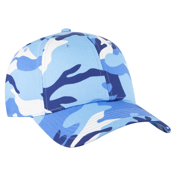 Camouflage Cotton Blend Twill 6 Panel Baseball Cap - Camouflage Cotton Blend Twill 6 Panel Baseball Cap - Image 32 of 119