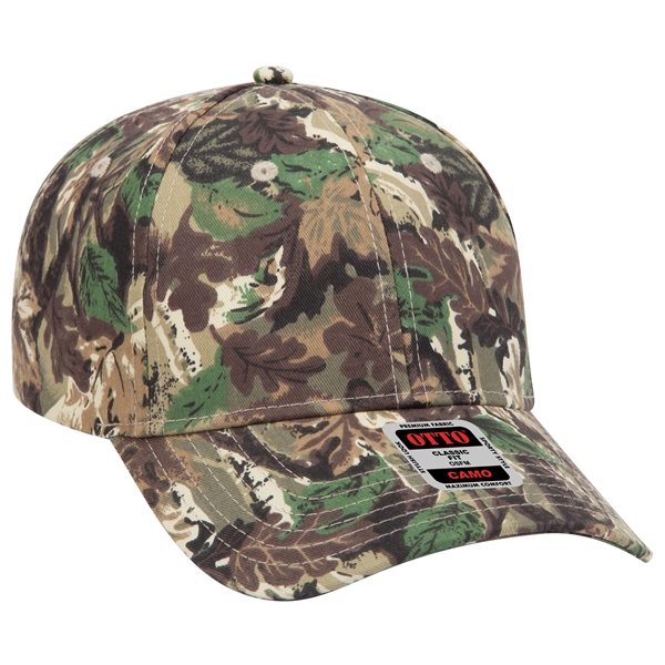 Camouflage Cotton Blend Twill 6 Panel Baseball Cap - Camouflage Cotton Blend Twill 6 Panel Baseball Cap - Image 38 of 119