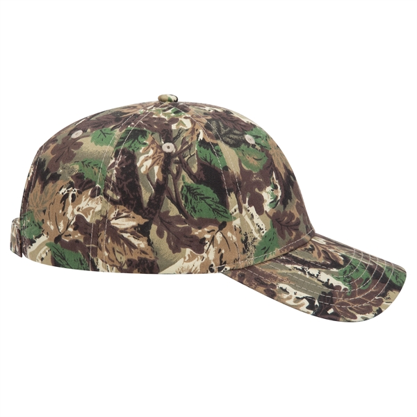 Camouflage Cotton Blend Twill 6 Panel Baseball Cap - Camouflage Cotton Blend Twill 6 Panel Baseball Cap - Image 43 of 119