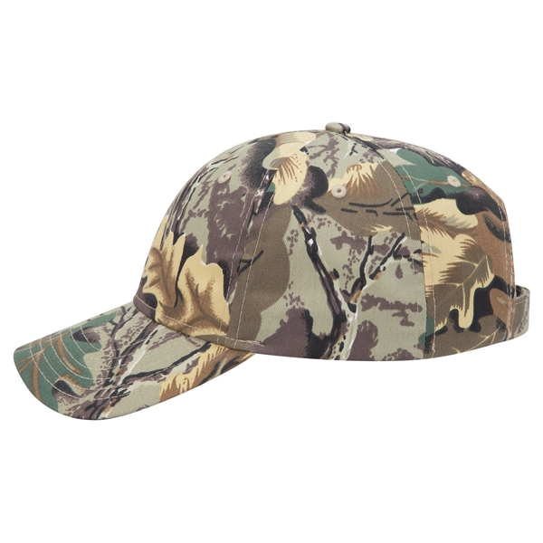 Camouflage Cotton Blend Twill 6 Panel Baseball Cap - Camouflage Cotton Blend Twill 6 Panel Baseball Cap - Image 58 of 119