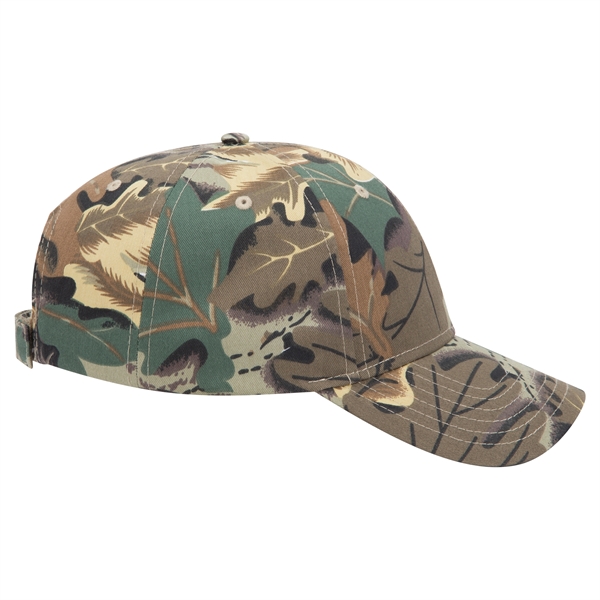 Camouflage Cotton Blend Twill 6 Panel Baseball Cap - Camouflage Cotton Blend Twill 6 Panel Baseball Cap - Image 59 of 119