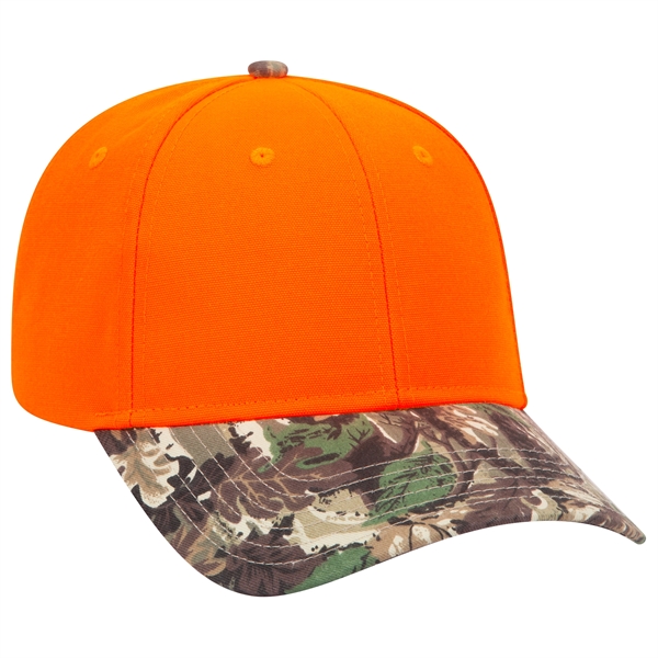 Camouflage Cotton Blend Twill 6 Panel Baseball Cap - Camouflage Cotton Blend Twill 6 Panel Baseball Cap - Image 69 of 119