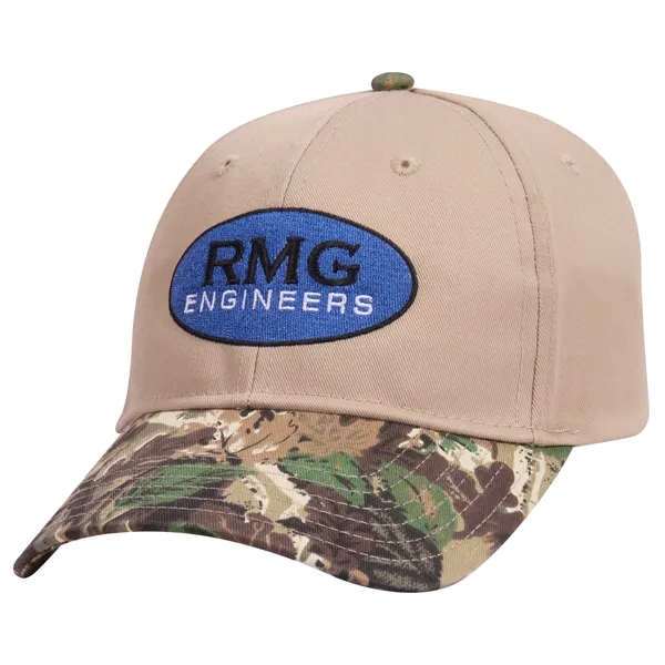 Camouflage Cotton Blend Twill 6 Panel Baseball Cap - Camouflage Cotton Blend Twill 6 Panel Baseball Cap - Image 81 of 119
