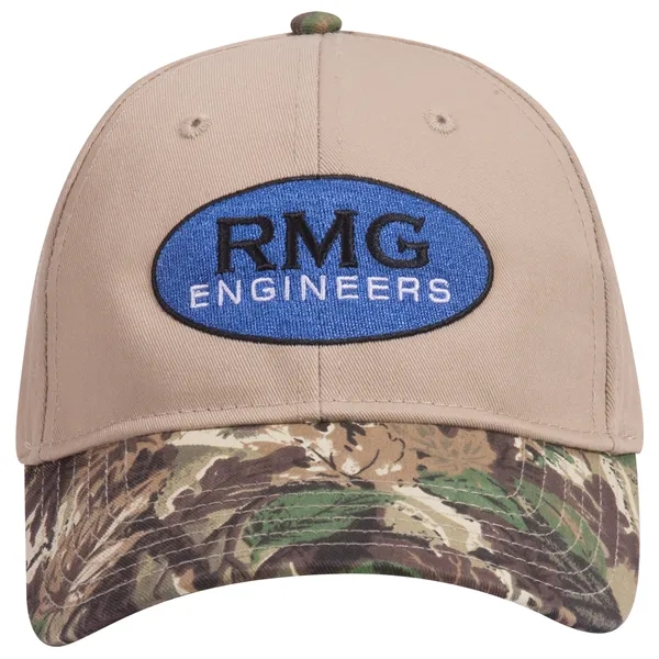 Camouflage Cotton Blend Twill 6 Panel Baseball Cap - Camouflage Cotton Blend Twill 6 Panel Baseball Cap - Image 82 of 119