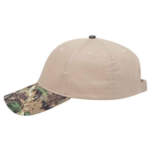Camouflage Cotton Blend Twill 6 Panel Baseball Cap - Camouflage Cotton Blend Twill 6 Panel Baseball Cap - Image 83 of 119