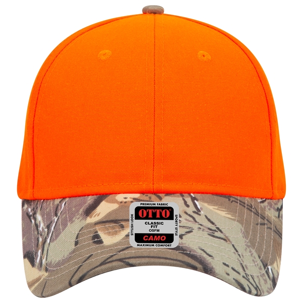 Camouflage Cotton Blend Twill 6 Panel Baseball Cap - Camouflage Cotton Blend Twill 6 Panel Baseball Cap - Image 87 of 119