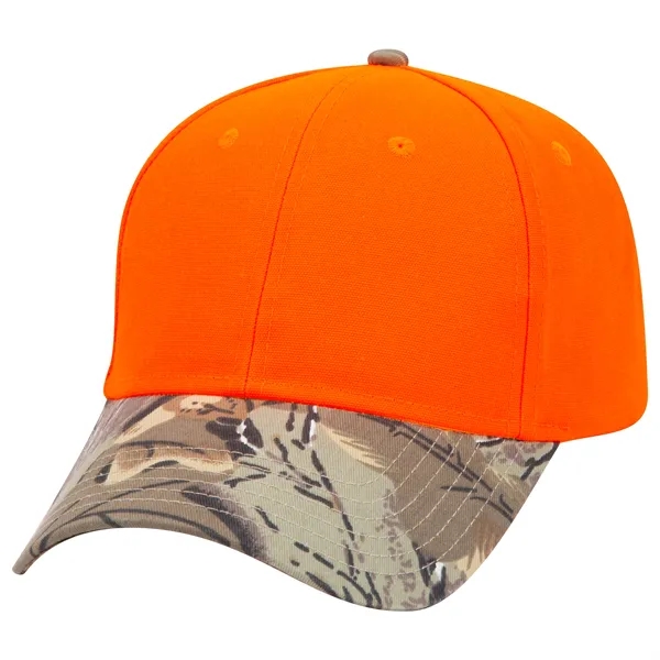 Camouflage Cotton Blend Twill 6 Panel Baseball Cap - Camouflage Cotton Blend Twill 6 Panel Baseball Cap - Image 88 of 119