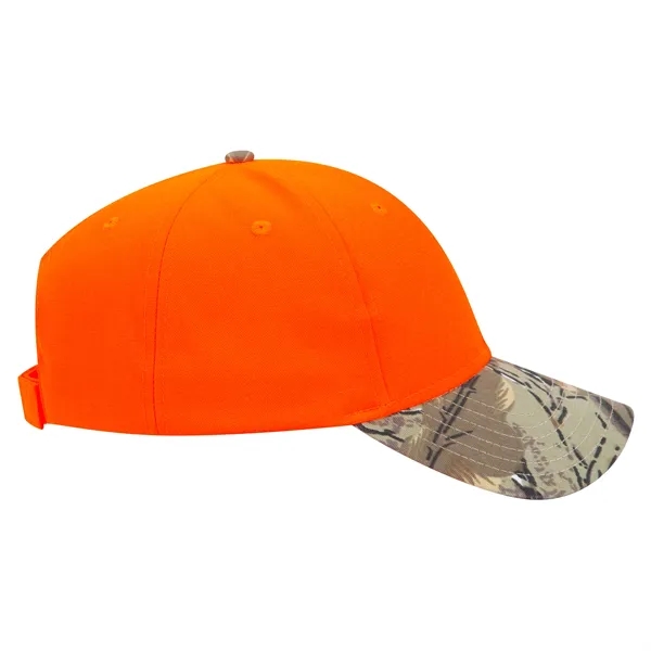 Camouflage Cotton Blend Twill 6 Panel Baseball Cap - Camouflage Cotton Blend Twill 6 Panel Baseball Cap - Image 90 of 119
