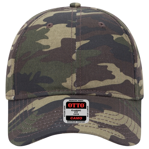 Camouflage Cotton Blend Twill 6 Panel Baseball Cap - Camouflage Cotton Blend Twill 6 Panel Baseball Cap - Image 103 of 119