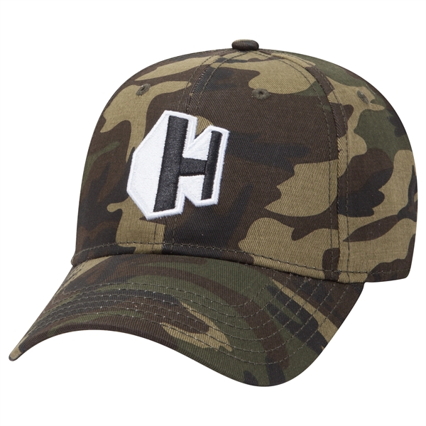 Camouflage Cotton Blend Twill 6 Panel Baseball Cap - Camouflage Cotton Blend Twill 6 Panel Baseball Cap - Image 105 of 119
