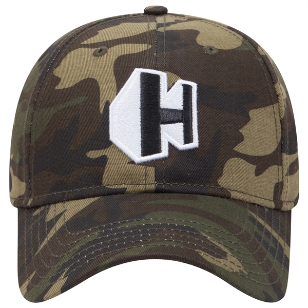Camouflage Cotton Blend Twill 6 Panel Baseball Cap - Camouflage Cotton Blend Twill 6 Panel Baseball Cap - Image 106 of 119
