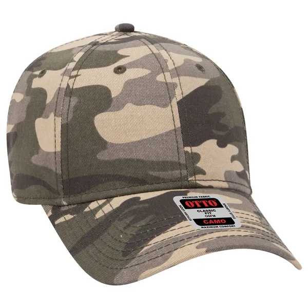 Camouflage Cotton Blend Twill 6 Panel Baseball Cap - Camouflage Cotton Blend Twill 6 Panel Baseball Cap - Image 109 of 119