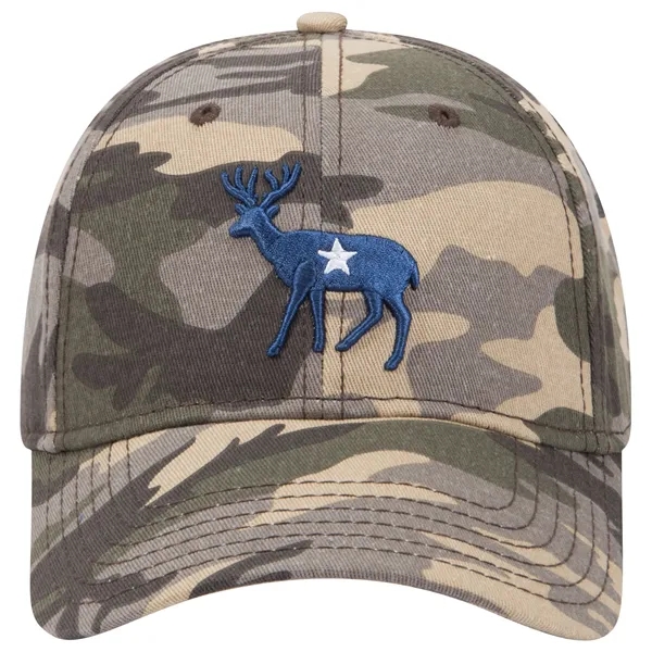 Camouflage Cotton Blend Twill 6 Panel Baseball Cap - Camouflage Cotton Blend Twill 6 Panel Baseball Cap - Image 115 of 119