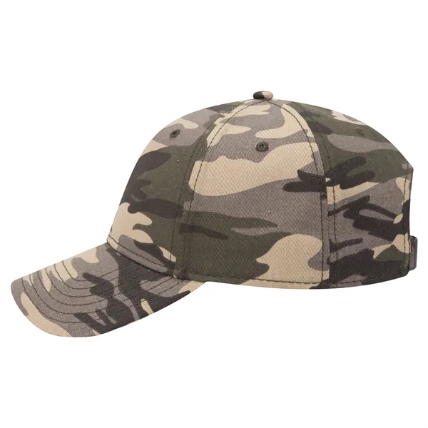Camouflage Cotton Blend Twill 6 Panel Baseball Cap - Camouflage Cotton Blend Twill 6 Panel Baseball Cap - Image 116 of 119