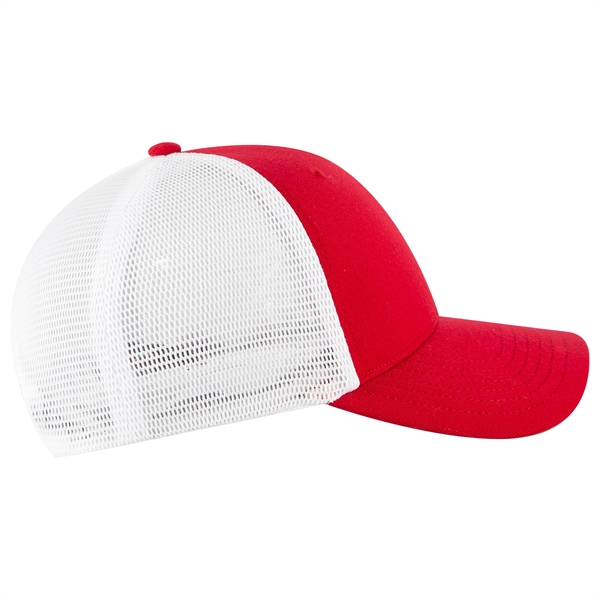 Comfy Fit 6-Panel Mesh Back Trucker Hat - Comfy Fit 6-Panel Mesh Back Trucker Hat - Image 29 of 64