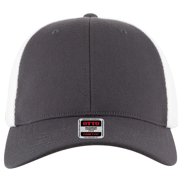 Comfy Fit 6-Panel Mesh Back Trucker Hat - Comfy Fit 6-Panel Mesh Back Trucker Hat - Image 53 of 64