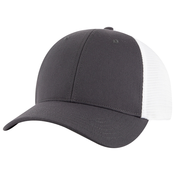 Comfy Fit 6-Panel Mesh Back Trucker Hat - Comfy Fit 6-Panel Mesh Back Trucker Hat - Image 54 of 64