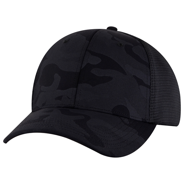 Comfy Fit 6-Panel Mesh Back Trucker Cap - Comfy Fit 6-Panel Mesh Back Trucker Cap - Image 5 of 22