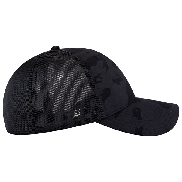 Comfy Fit 6-Panel Mesh Back Trucker Cap - Comfy Fit 6-Panel Mesh Back Trucker Cap - Image 8 of 22