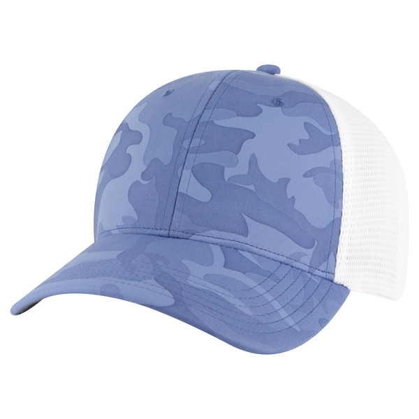 Comfy Fit 6-Panel Mesh Back Trucker Cap - Comfy Fit 6-Panel Mesh Back Trucker Cap - Image 12 of 22