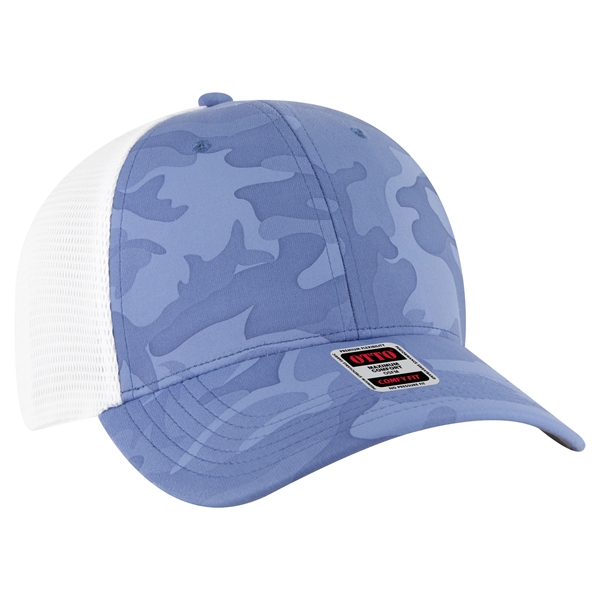 Comfy Fit 6-Panel Mesh Back Trucker Cap - Comfy Fit 6-Panel Mesh Back Trucker Cap - Image 9 of 22