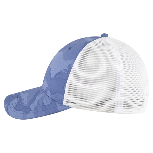 Comfy Fit 6-Panel Mesh Back Trucker Cap - Comfy Fit 6-Panel Mesh Back Trucker Cap - Image 14 of 22