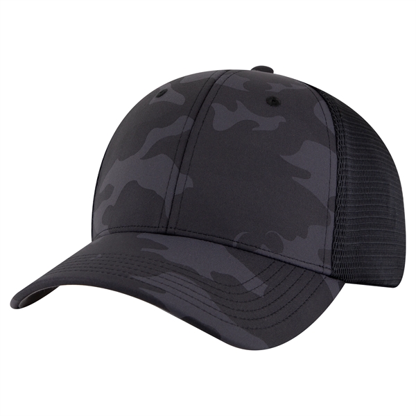 Comfy Fit 6-Panel Mesh Back Trucker Cap - Comfy Fit 6-Panel Mesh Back Trucker Cap - Image 19 of 22
