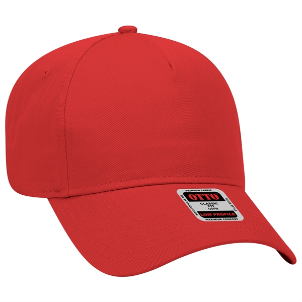 Cotton Twill 5 Panel Low Profile Baseball Cap - Cotton Twill 5 Panel Low Profile Baseball Cap - Image 7 of 52