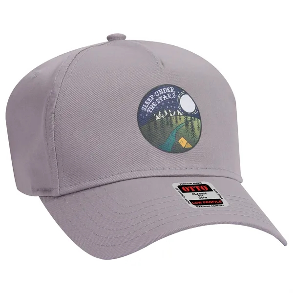 Cotton Twill 5 Panel Low Profile Baseball Cap - Cotton Twill 5 Panel Low Profile Baseball Cap - Image 28 of 52