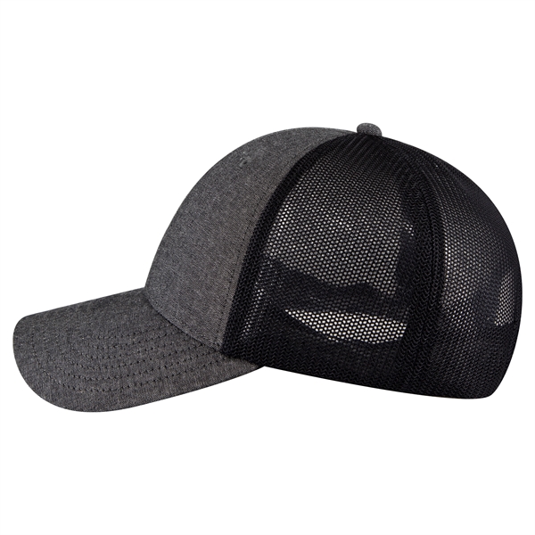 Comfy Fit Cotton Twill 6 Panel Low Profile Mesh Back Cap - Comfy Fit Cotton Twill 6 Panel Low Profile Mesh Back Cap - Image 5 of 99
