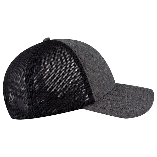 Comfy Fit Cotton Twill 6 Panel Low Profile Mesh Back Cap - Comfy Fit Cotton Twill 6 Panel Low Profile Mesh Back Cap - Image 6 of 99