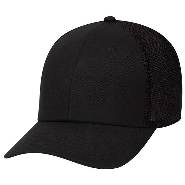 Comfy Fit Cotton Twill 6 Panel Low Profile Mesh Back Cap - Comfy Fit Cotton Twill 6 Panel Low Profile Mesh Back Cap - Image 10 of 99