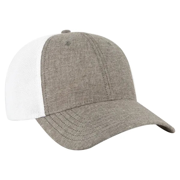 Comfy Fit Cotton Twill 6 Panel Low Profile Mesh Back Cap - Comfy Fit Cotton Twill 6 Panel Low Profile Mesh Back Cap - Image 26 of 99