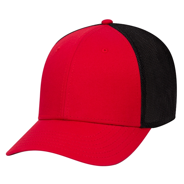 Comfy Fit Cotton Twill 6 Panel Low Profile Mesh Back Cap - Comfy Fit Cotton Twill 6 Panel Low Profile Mesh Back Cap - Image 47 of 99
