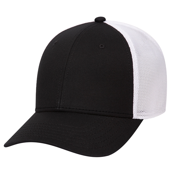 Comfy Fit Cotton Twill 6 Panel Low Profile Mesh Back Cap - Comfy Fit Cotton Twill 6 Panel Low Profile Mesh Back Cap - Image 54 of 99