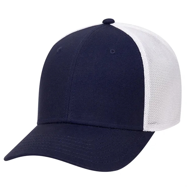 Comfy Fit Cotton Twill 6 Panel Low Profile Mesh Back Cap - Comfy Fit Cotton Twill 6 Panel Low Profile Mesh Back Cap - Image 60 of 99