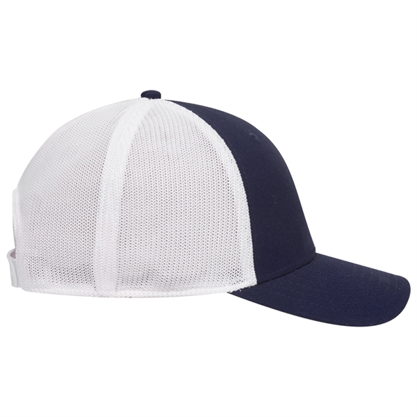 Comfy Fit Cotton Twill 6 Panel Low Profile Mesh Back Cap - Comfy Fit Cotton Twill 6 Panel Low Profile Mesh Back Cap - Image 62 of 99