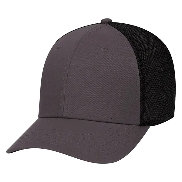 Comfy Fit Cotton Twill 6 Panel Low Profile Mesh Back Cap - Comfy Fit Cotton Twill 6 Panel Low Profile Mesh Back Cap - Image 66 of 99