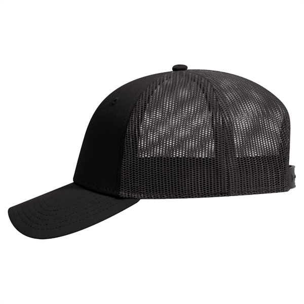 Cotton Canvas Mesh Back Low Profile Baseball Cap - Cotton Canvas Mesh Back Low Profile Baseball Cap - Image 4 of 54