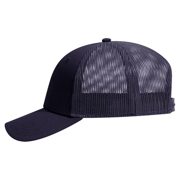Cotton Canvas Mesh Back Low Profile Baseball Cap - Cotton Canvas Mesh Back Low Profile Baseball Cap - Image 10 of 54