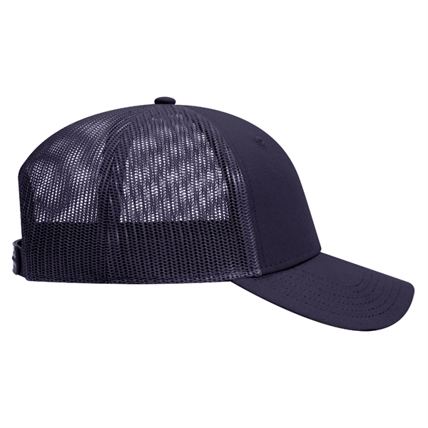 Cotton Canvas Mesh Back Low Profile Baseball Cap - Cotton Canvas Mesh Back Low Profile Baseball Cap - Image 11 of 54