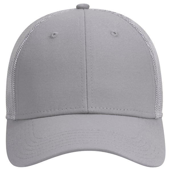 Cotton Canvas Mesh Back Low Profile Baseball Cap - Cotton Canvas Mesh Back Low Profile Baseball Cap - Image 14 of 54