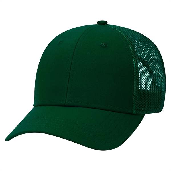 Cotton Canvas Mesh Back Low Profile Baseball Cap - Cotton Canvas Mesh Back Low Profile Baseball Cap - Image 21 of 54