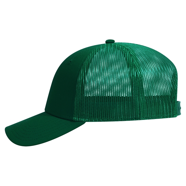 Cotton Canvas Mesh Back Low Profile Baseball Cap - Cotton Canvas Mesh Back Low Profile Baseball Cap - Image 22 of 54