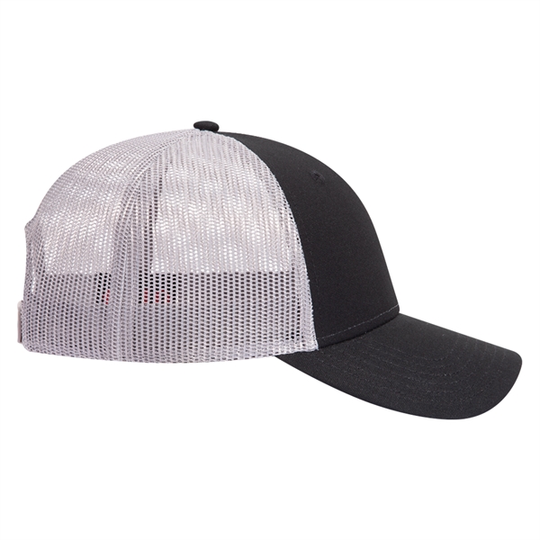 Cotton Canvas Mesh Back Low Profile Baseball Cap - Cotton Canvas Mesh Back Low Profile Baseball Cap - Image 36 of 54